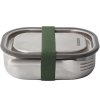 Lunchtrommel 600 ml, olijf, roestvrij staal, Black+Blum