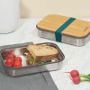 Lunchtrommel 900 ml, marine, roestvrij staal, Black+Blum