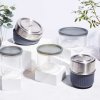 Lunchtrommel 450 ml, grijs, glas, Black+Blum