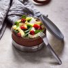 Lunchtrommel 750 ml, amandelkleurig, glas, Black+Blum
