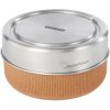 Lunchtrommel 750 ml, amandelkleurig, glas, Black+Blum