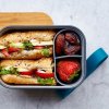 Lunchtrommel 1,25 l, marine, roestvrij staal, Black+Blum