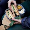 Lunchtrommel 1,25 l, olijf, roestvrij staal, Black+Blum