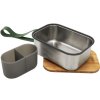 Lunchtrommel 1,25 l, olijf, roestvrij staal, Black+Blum