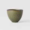 208861 2 salek sencha ridged 150 ml zelena keramika mij