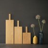 Snij- en serveerplank PURE 75 x 20 cm, eikenhout, Jack & Lucy