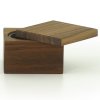 Zout- en specerijenbus GD1 7 cm, met zout, walnoothout, Jack & Lucy