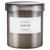 Geurkaars VALOA WINTER L 7,5 cm, set van 2 stuks, reservevulling, Blomus