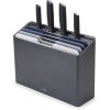 Snijplank (set) FOLIO PLUS 60216 30 x 20 cm, 4 stuks + 4 keukenmessen, kunststof, Joseph Joseph