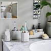 Tandenborstelbeker EASYSTORE 70575 ecru, kunststof, Joseph Joseph