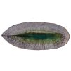 Serveerbord MIDORI 32,5 x 13,5 cm, groen, keramiek, MIJ
