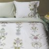 Eenpersoons beddengoedset HIEDRA 140 x 200 cm, wit, perkal katoen, Pip Studio