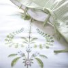 Eenpersoons beddengoedset HIEDRA 140 x 200 cm, wit, perkal katoen, Pip Studio