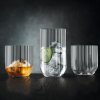 Longdrinkglas LINEAR 445 ml, set van 4 stuks, helder, Spiegelau