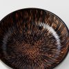 Eetkom BRONZE CONVERGING 15 cm, bruin, keramiek, MIJ