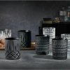 Waterglas ETHNO 304 ml, set van 2 stuks, zwart, Nachtmann