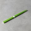 Eetstokjes 22,5 cm, licht groen / wit, bamboe, MIJ