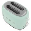 Broodrooster TSF01PGEU, 2 sleuven, pastelgroen, Smeg