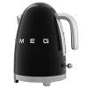 Waterkoker KLF03BLEU 1,7 l, zwart, Smeg