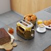 Broodrooster TSF01GOEU, 2 sleuven, goud, Smeg