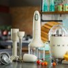 Staafmixer 50'S STYLE HBF22CREU met toebehoren, cremekleurig, Smeg