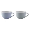 Koffiekopje (set) EMMA 300 ml, set van 2 stuks, blauw, keramiek, Stelton