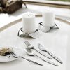 Eetlepel AZTEC 19 cm, zilver, roestvrij staal, Stelton