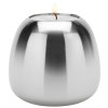 Waxinelichthouder ORA 6,5 cm, zilver, roestvrij staal, Stelton