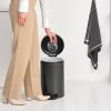 Pedaalemmer NEWICON 12 l, confident grey, staal, Brabantia