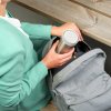 Thermosbeker MAKE & TAKE 360 ml, lichtgrijs, staal, Brabantia