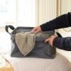 Wasmand 35 l, peper zwart, stof, Brabantia