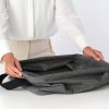 Wasmand 35 l, peper zwart, stof, Brabantia