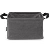 Wasmand 35 l, peper zwart, stof, Brabantia