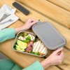 Lunchtrommel MAKE & TAKE 2 l, zilver, roestvrij staal, Brabantia