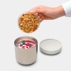 Lunchbeker MAKE & TAKE 500 ml, lichtgrijs, staal, Brabantia