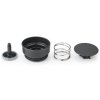 Reisbeker MAKE & TAKE 360 ml, donkergrijs, kunststof, Brabantia