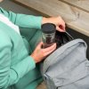 Reisbeker MAKE & TAKE 360 ml, donkergrijs, kunststof, Brabantia