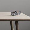 Waxinelichthouder ORA 9 cm, set van 2 stuks, rook, glas, Stelton