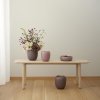 Vaas ORA 22 cm, donker poeder, roestvrij staal, Stelton
