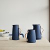 Thermoskan EMMA 1 l, voor thee, donkerblauw, roestvrij staal, Stelton