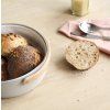 Broodmandje EMMA 23 cm, grijs, aluminium, Stelton