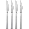 Steakmes (set) MAYA 2000, set van 4 stuks, zilver, roestvrij staal, Stelton