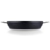 Serveerpan ADAMANT 32 cm, zwart, aluminium, Fissler