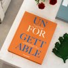 Fotoalbum UNFORGETTABLE, oranje, Printworks