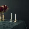 Kandelaar WHILE WAITING 10503 6 cm, messing, roestvrij staal, Stelton