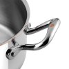 Pannenset CON CUORE, 5-delig, zilver, koper, Ruffoni