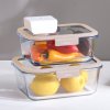 Vershoudbakje PKV-055 1,9 l, vacuüm-deksel, glas, Pebbly