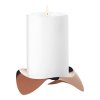 Stompkaarshouder PAPILIO UNO 12 cm, koper, metaal, Stelton