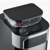 Koffiezetapparaat met druppelsysteem en filter met molen en thermoskan KA 4814 Severin 1,0 l zwart