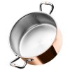 Lage braadpan CON KLASSE 18 cm, koper, Ruffoni